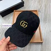Gucci GG Supreme Black Hat - 4