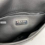 Prada Cleo Brushed Leather Mini In Black 23cm×17cm×4cm - 2