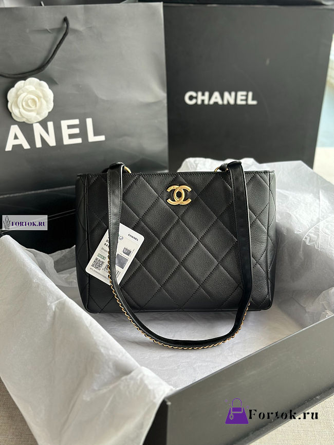 Chanel AS3508 in Black 25X19.5X10 cm - 1