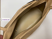 Chanel Grained Calfskin Large Top Handle Bag in Beige AS0814 30x14x24 cm - 3