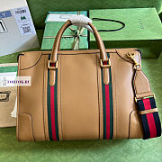 Gucci Large Top Handle Bag In Beige 40x 29x 20cm - 2