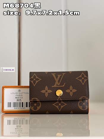 Louis Vuitton Micro Wallet Monogram Canvas M68704 9.7 x 7.2 x 1.5 cm