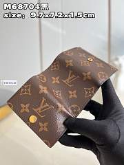 Louis Vuitton Micro Wallet Monogram Canvas M68704 9.7 x 7.2 x 1.5 cm - 3