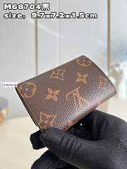 Louis Vuitton Micro Wallet Monogram Canvas M68704 9.7 x 7.2 x 1.5 cm - 4