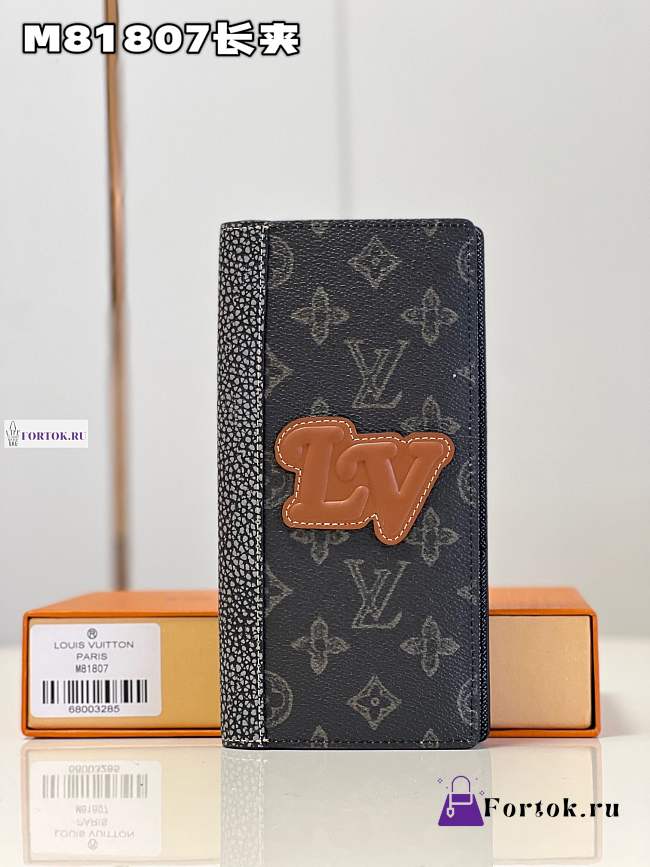 Louis Vuitton Brazza Wallet Monogram M81807 10 x 19 x 2 cm - 1