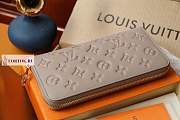 Louis Vuitton Padded Zippy Wallet Beige M81510 19.5x10.5x2.5cm - 4