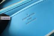 Louis Vuitton Padded Zippy Wallet Blue M81510 19.5x10.5x2.5cm hhhh - 2