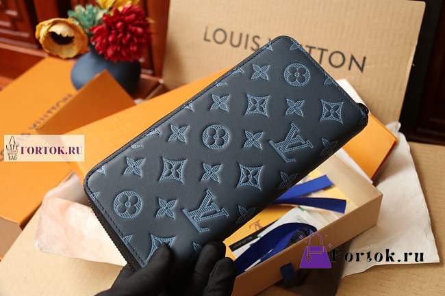 Louis Vuitton Shadow Zippy Wallet Vertical M62902 10 x 20 x 2 cm - 1
