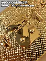 Louis Vuitton PETITE MALLE Gold Bag - N81583 - 20x12.5x6cm  - 2