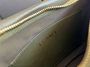 Chanel Hobo Handbag Lambskin Green 17.5x24x6cm - 5