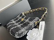 Chanel Hobo Handbag Tweed 17.5x24x6cm  - 3