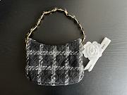 Chanel Hobo Handbag Tweed 17.5x24x6cm  - 4