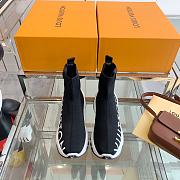 Louis Vuitton Run 55 Trainers Black Boots - 2