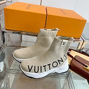 Louis Vuitton Run 55 Trainers Beige Boots - 2