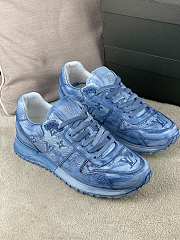 Louis Vuitton Trainer Blue Sneakers - 1