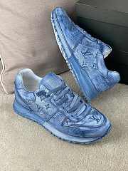 Louis Vuitton Trainer Blue Sneakers - 2