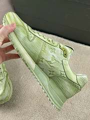 Louis Vuitton Trainer Green Sneakers - 6