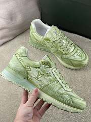 Louis Vuitton Trainer Green Sneakers - 4