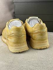 Louis Vuitton Trainer Yellow Sneakers  - 4