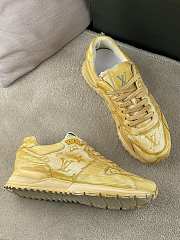 Louis Vuitton Trainer Yellow Sneakers  - 2