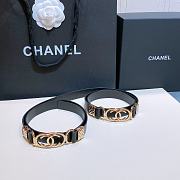 Chanel Lambskin Black Belt - 5