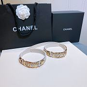 Chanel Lambskin White Belt - 5