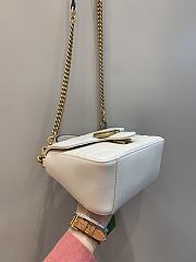 Gucci GG Marmont Mini Top Handle Bag in White 547260 21x15x8cm - 5