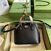 GUCCI Diana Monogram Casual Style Unisex Street Style in Black 62123178 20x 16x 8.5cm - 1