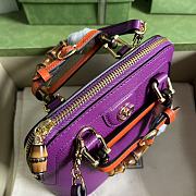 GUCCI Diana Monogram Casual Style Unisex Street Style in Pink 62123178 20x16x8.5cm - 5
