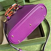 GUCCI Diana Monogram Casual Style Unisex Street Style in Pink 62123178 20x16x8.5cm - 3