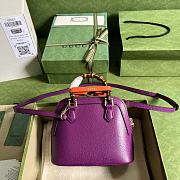 GUCCI Diana Monogram Casual Style Unisex Street Style in Pink 62123178 20x16x8.5cm - 4