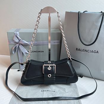 Balenciaga Small Lindsay Shoulder Bag In Black 2289007 29x13x4.8cm