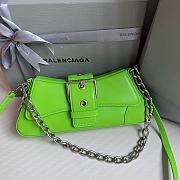 Balenciaga Small Lindsay Shoulder Bag In Green 2289007 29x13x4.8cm - 6
