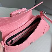 Balenciaga Small Lindsay Shoulder Bag In Pink 2289007 29x13x4.8cm - 4