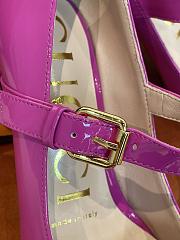 Gucci High-Heeled Shoes in Fuchsia color p550 - 5