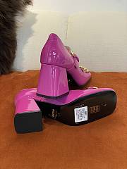 Gucci High-Heeled Shoes in Fuchsia color p550 - 6