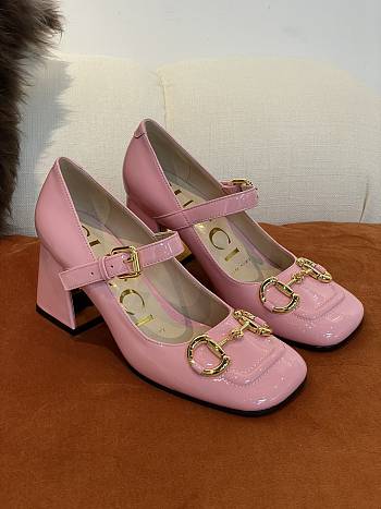 Gucci High-Heeled Shoes in Pink p550