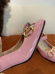 Gucci High-Heeled Shoes in Pink p550 - 6