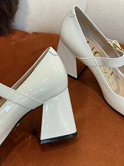 Gucci High-Heeled Shoes in White p550 - 5