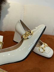 Gucci High-Heeled Shoes in White p550 - 2