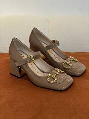 Gucci High-Heeled Shoes in Brown p550 - 1