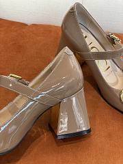Gucci High-Heeled Shoes in Brown p550 - 6