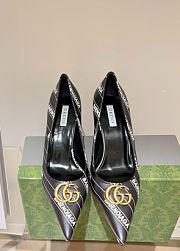 Gucci x Balenciaga Leather Heels in Black - 1