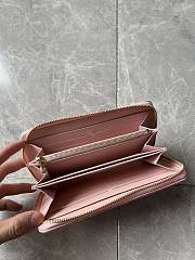 Louis Vuitton Zippy Wallet in Pink M81226 19.5x10.5x2.5cm - 5
