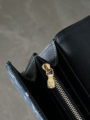 Louis Vuitton Sarah Wallet in Blue Navy M81183 19x10x2cm - 6