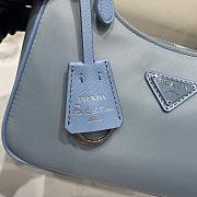 Prada Re-Edition 2005 Mini Shoulder Bag in Blue 1NE204 23×17×6cm - 2