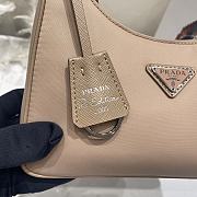 Prada Re-Edition 2005 Mini Shoulder Bag in Beige 1NE204 23×17×6cm - 3