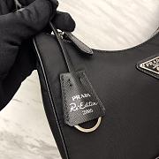 Prada Re-Edition 2005 Mini Shoulder Bag in Black 1NE204 23×17×6cm - 3