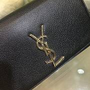 YSL Monogram Saint Laurent Bag in Black 469390 20.0 x 12.5 x 5.0cm - 4