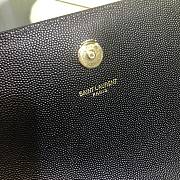 YSL Monogram Saint Laurent Bag in Black 469390 20.0 x 12.5 x 5.0cm - 3